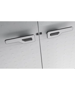 ARMADIO IN RESINA ALTO KETER "TITAN" GRIGIO, 80X44X182 CM